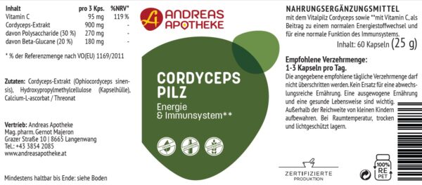 Cordyceps Pilz – Bild 2