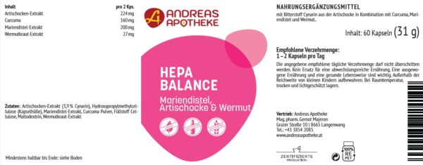 Etikett Hepa Balance