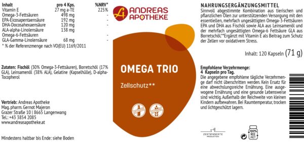 Etikett Omega Trio
