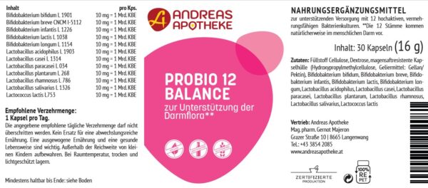 Probio 12 Balance – Bild 2