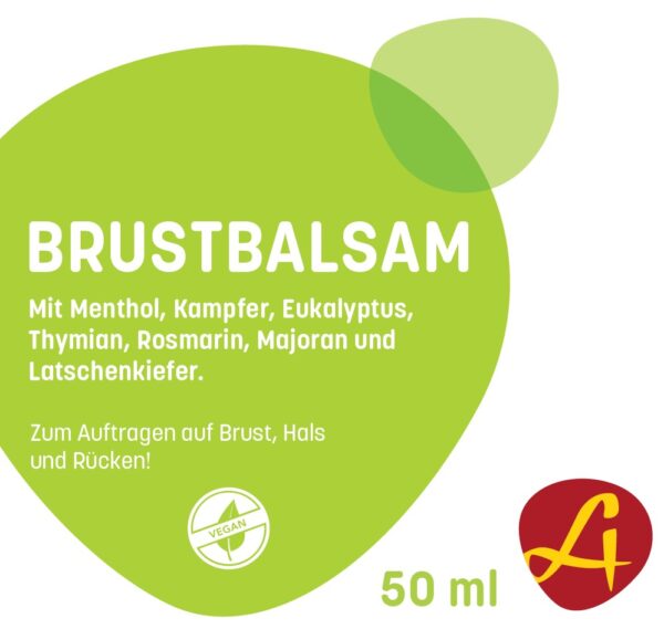 Etikett Brustbalsam E