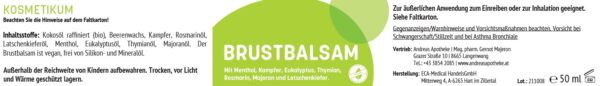Etikett Brustbalsam 2