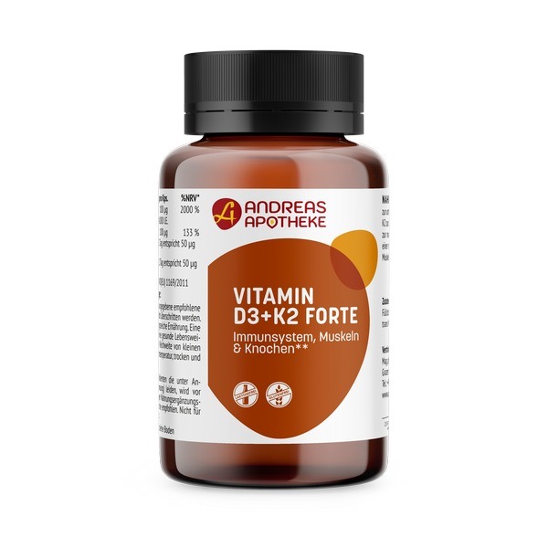 Produktbild Vitamin D+K forte